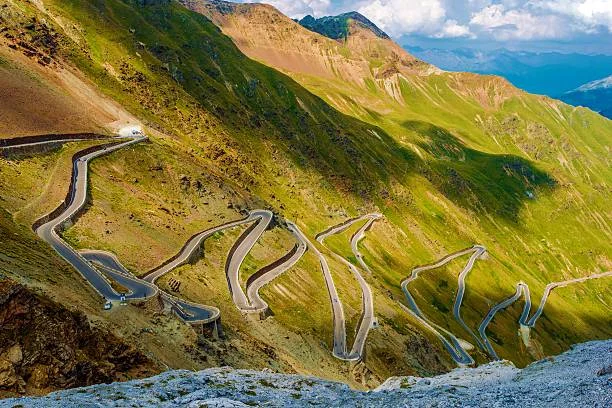 consejos viaje alpes en moto: Paso Stelvio (Italia)